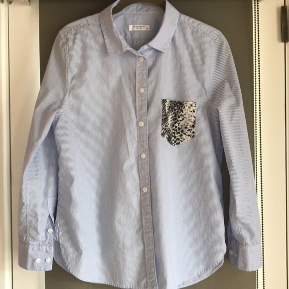 Equipment Tops - Equipment pinstripe shirt, S